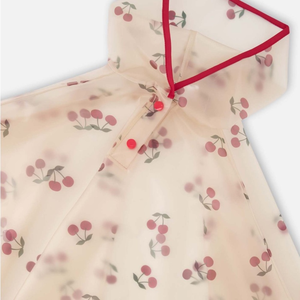 Red Cherry 🍒 Rain Cape